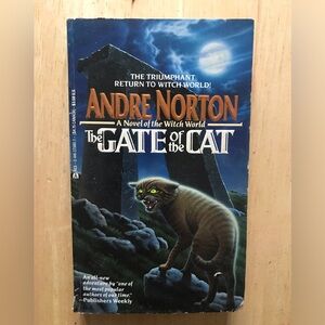 The Gate of the Cat by Andre Norton 1988 Paperback